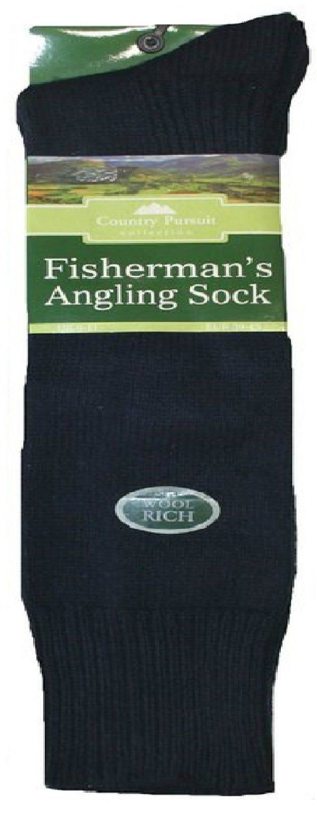 ORIGINMENSWEARNEW MENS 3 PAIR MULTIPACK WOOL MIX COUNTRY FISHERMAN'S ANGLING LONG BOOT SOCKS
