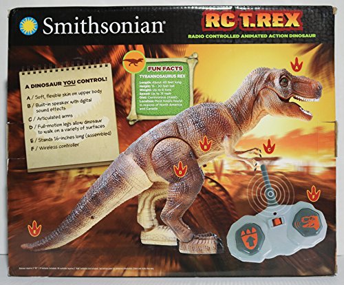 Smithsonian RC T.Rex Radio Controlled Animated Action Dinosaur