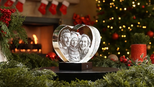 Amazon.com - ArtPix 3D Crystal Photo, Christmas Personalized Gifts
