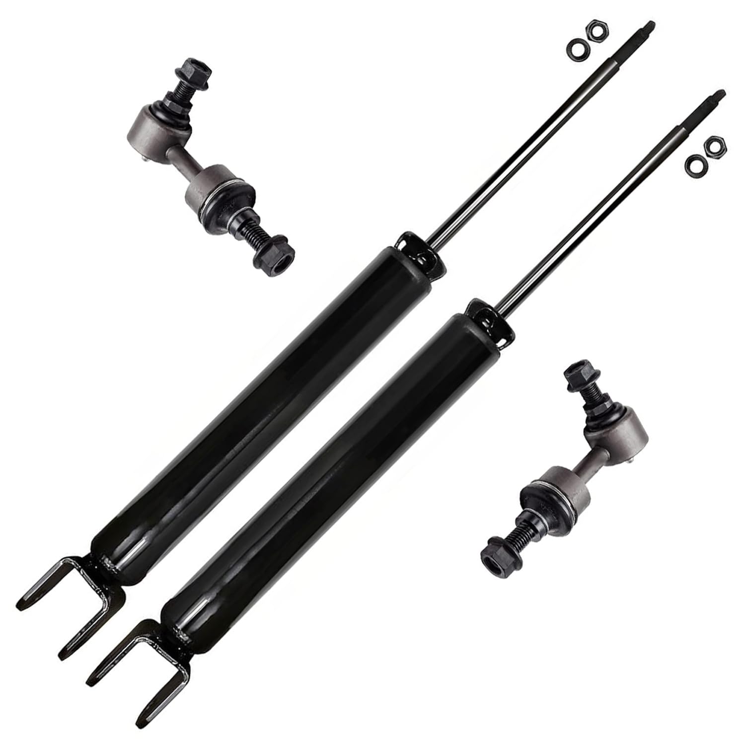 Detroit Axle - Rear 4pc Shock Absorbers Kit for Hyundai Azera Sonata