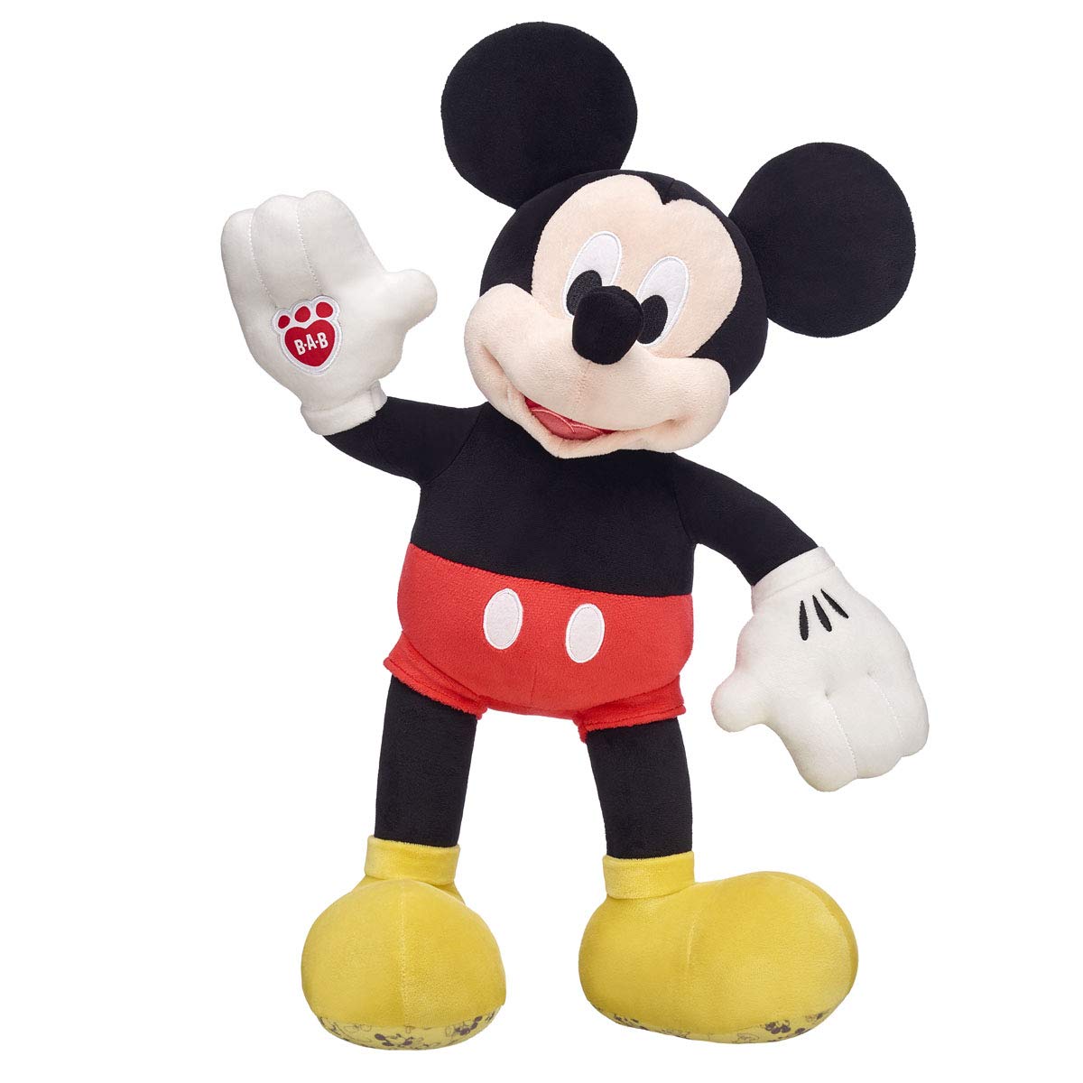 ビルドアベア　ミッキーマウス 90周年記念 ぬいぐるみ Amazon.co.jp: ビルド・ア・ベア ミッキー 生誕90周年記念