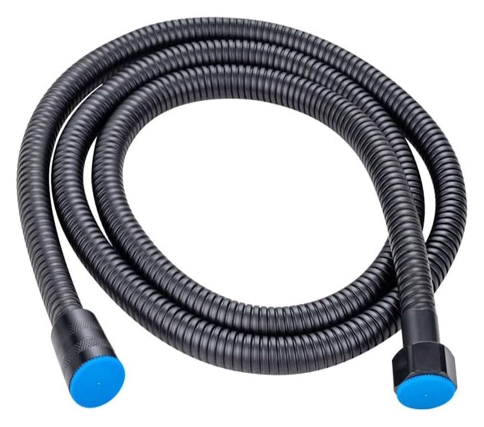 Manguera de ducha flexible de acero inoxidable de 100 cm, tubo de fontanería extensible para baño, manguera de agua con tubo de tracción y diseño flexible