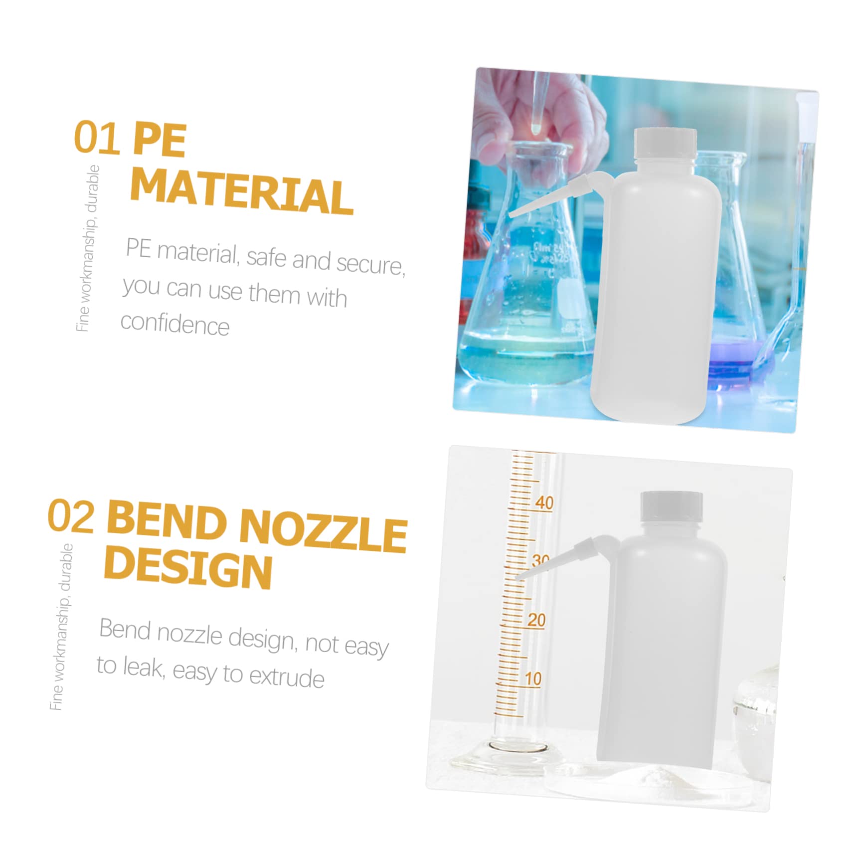 SOLUSTRE Juicer Container Bottles 4 Pack Plastic Bottles Empty Safe Easy to Clean