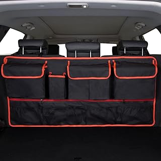 EIWXEFQT Car Boot Organiser, for BMW 3 Series G21 Touring 3 Series 7th Gen Wagon 2019-2022. Waterproof Multifunctional Car Boot Bag Car Storage Bag