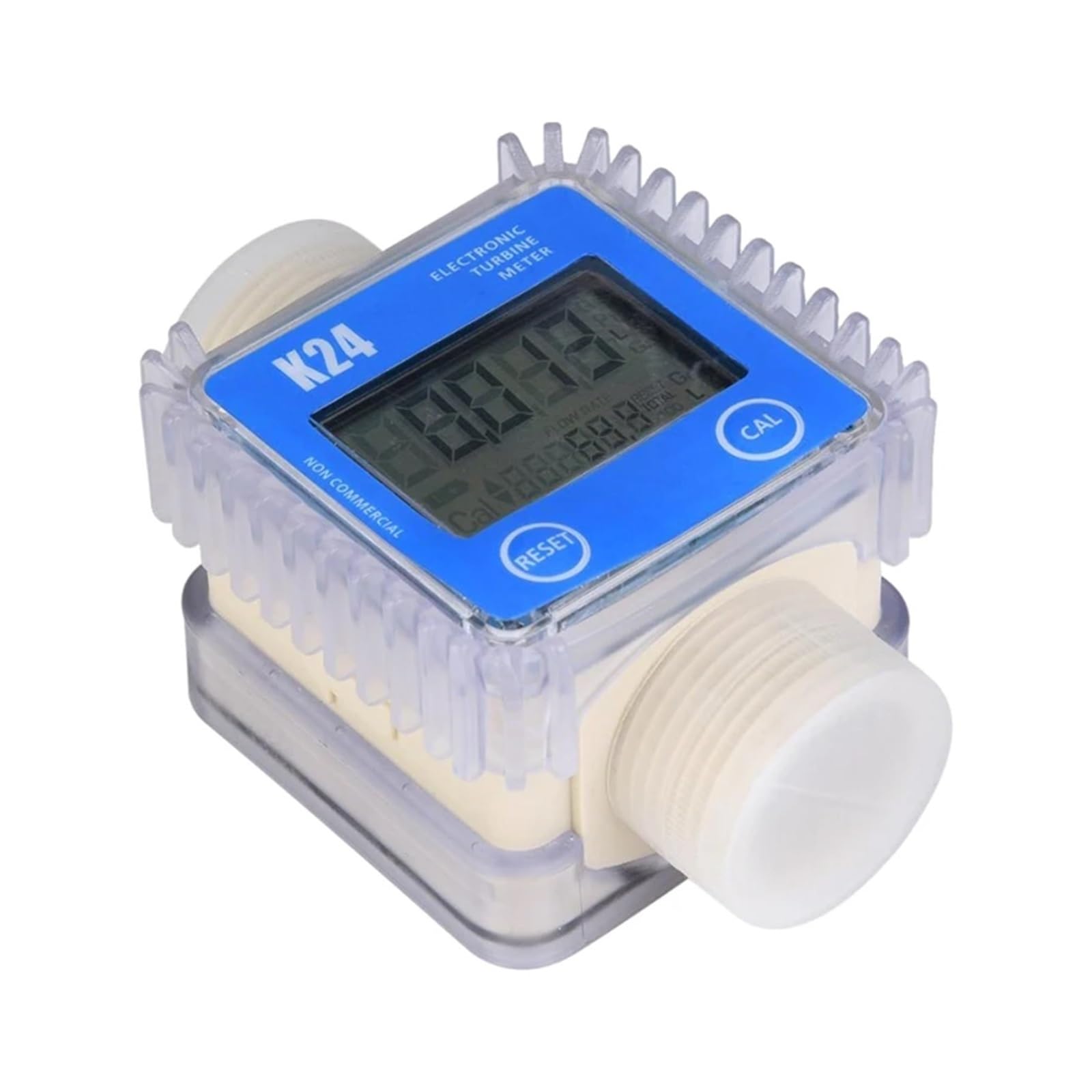 Medidor de caudal de agua, Medidor de flujo de combustible Digital K24 for turbina, herramientas de medición, productos químicos, agua, mar, medidor de flujo de líquido G5AB para agua, diésel y otros