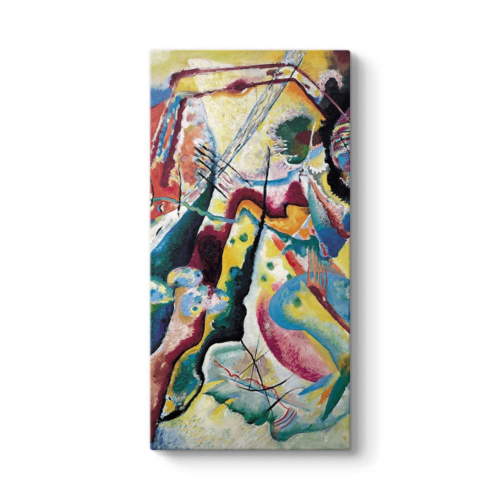 Wassily Kandinsky‏ - La Tache Rouge Tablosu 40 x 80