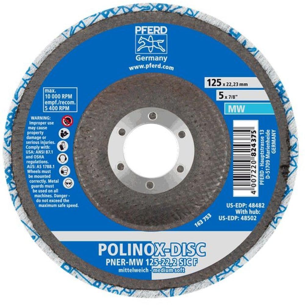 PFERD 5-1/2'' POLINOX UNITIZED DISC T27 (48482) (5/Each)