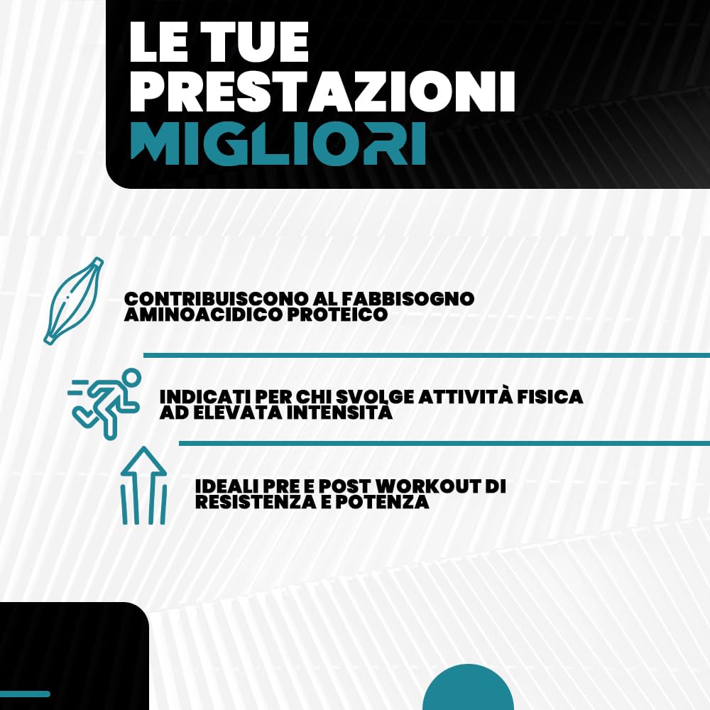 EAA Aminoacidi Essenziali con mix di vitamine B1, B6 ed E - Integratore di amminoacidi naturali vegan ottenuti da fermentazione T-Rex Integratori (Compresse, 150 Unità (Confezione da 1))