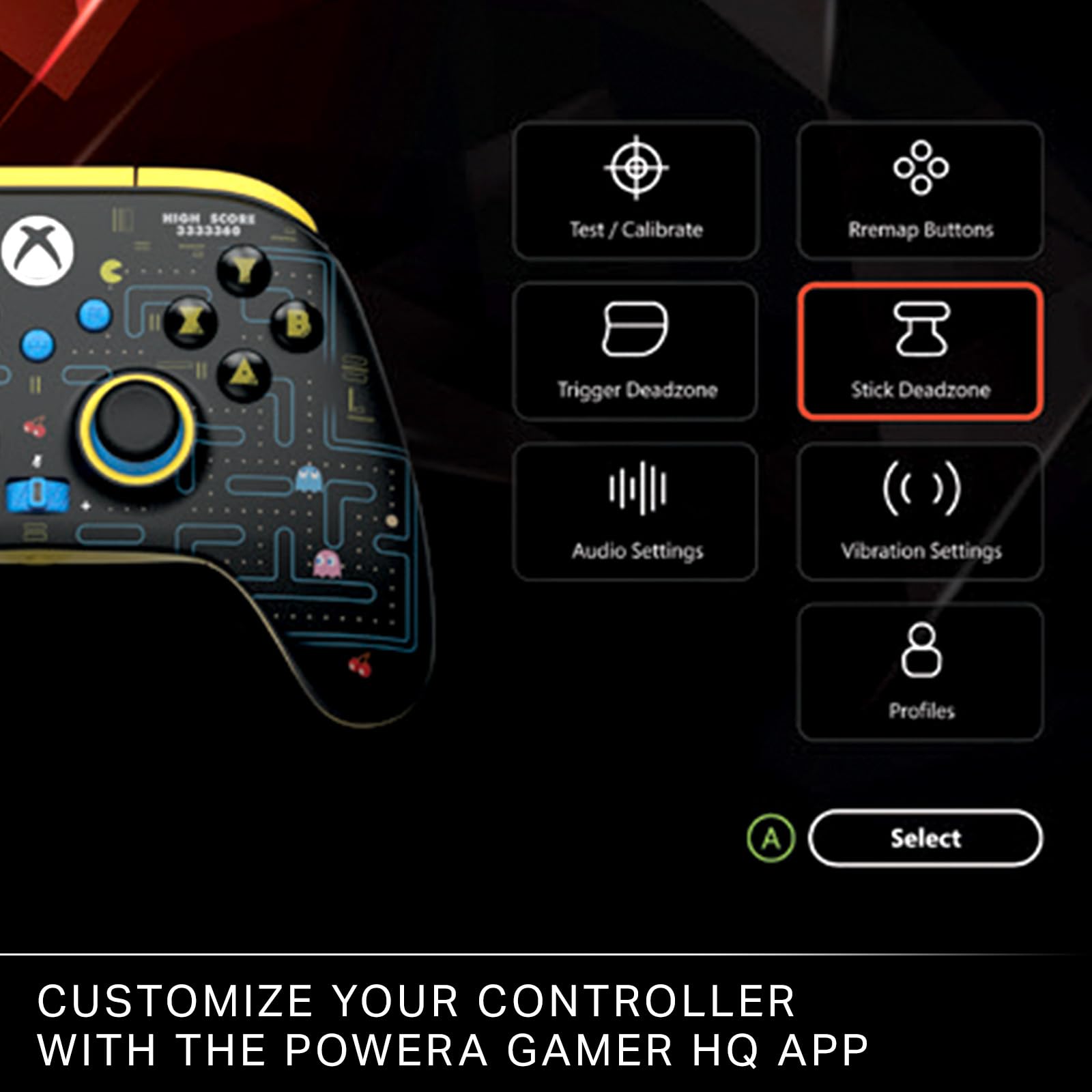 PowerA Wireless Controller for Xbox Series X|S - PAC-MAN SE