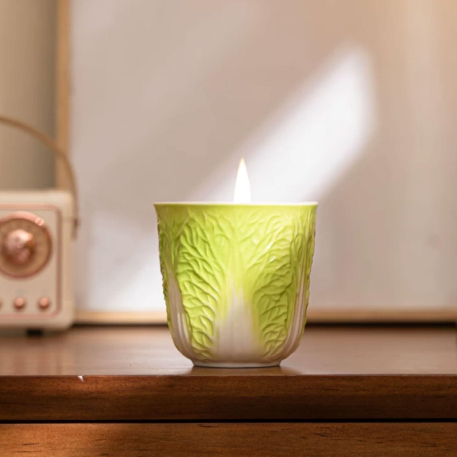 Exquisito Velas de cerámica, velas en tarro, vela de aromaterapia moderna, combustión limpia de larga duración for vacaciones en casa, relajación y Spa meloso(Bergamot Cedarwood)