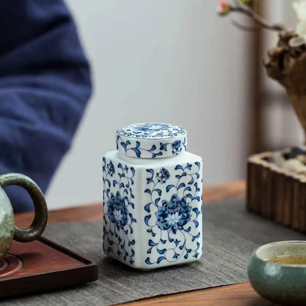 Amazon｜茶筒 200ml お茶缶 茶入れ お茶用 手作り 抹茶 茶道 茶具 陶器