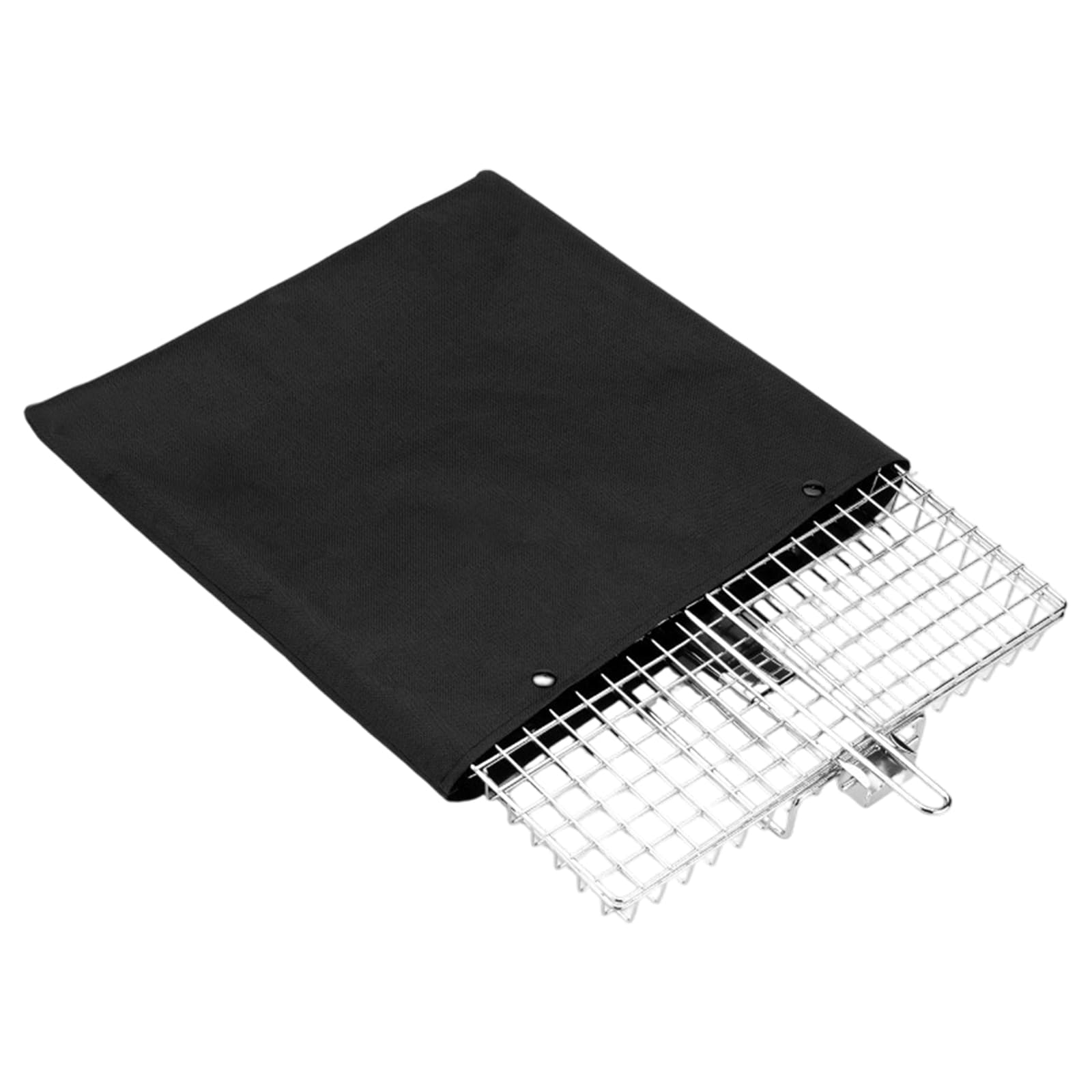 alloneslife Multipurpose Carbon Steel BBQ Rack Comes with Storage Case Great for Preparing Seafood and Ingredients Multipurpose Outdoor Barbecue Rack