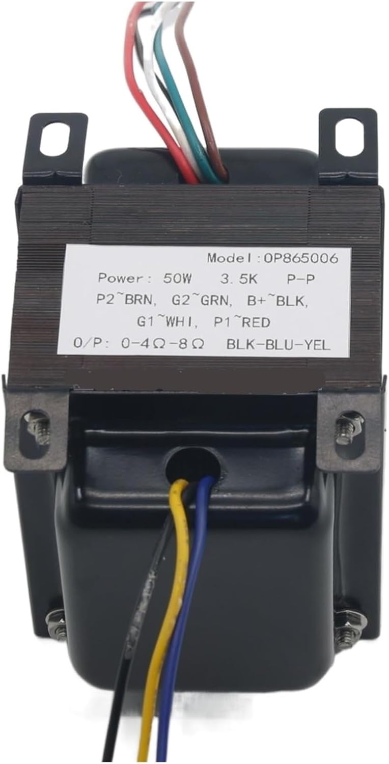 MeLphi 50W 3.5K 0-4-8 ohm Push-Pull Output Audio Transformer Suitable for 6080/6N5P/6AS7 Tube Power Amplifier OP865006