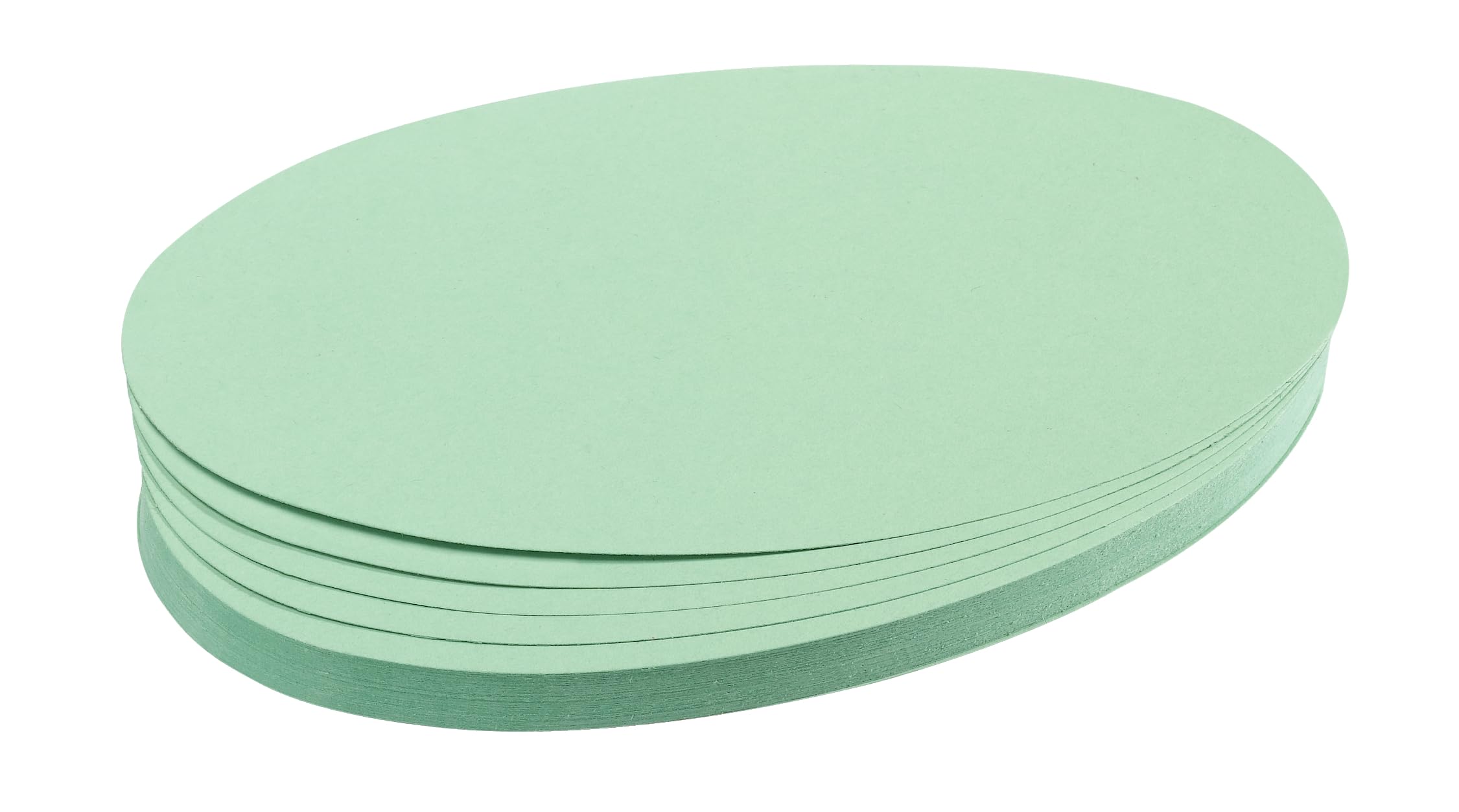 Franken UMZ 1119 04 Prompt Cards Oval 11 x 19 cm 130 GSM Pack of 500 Yellow 500 Stück Assorted Colours