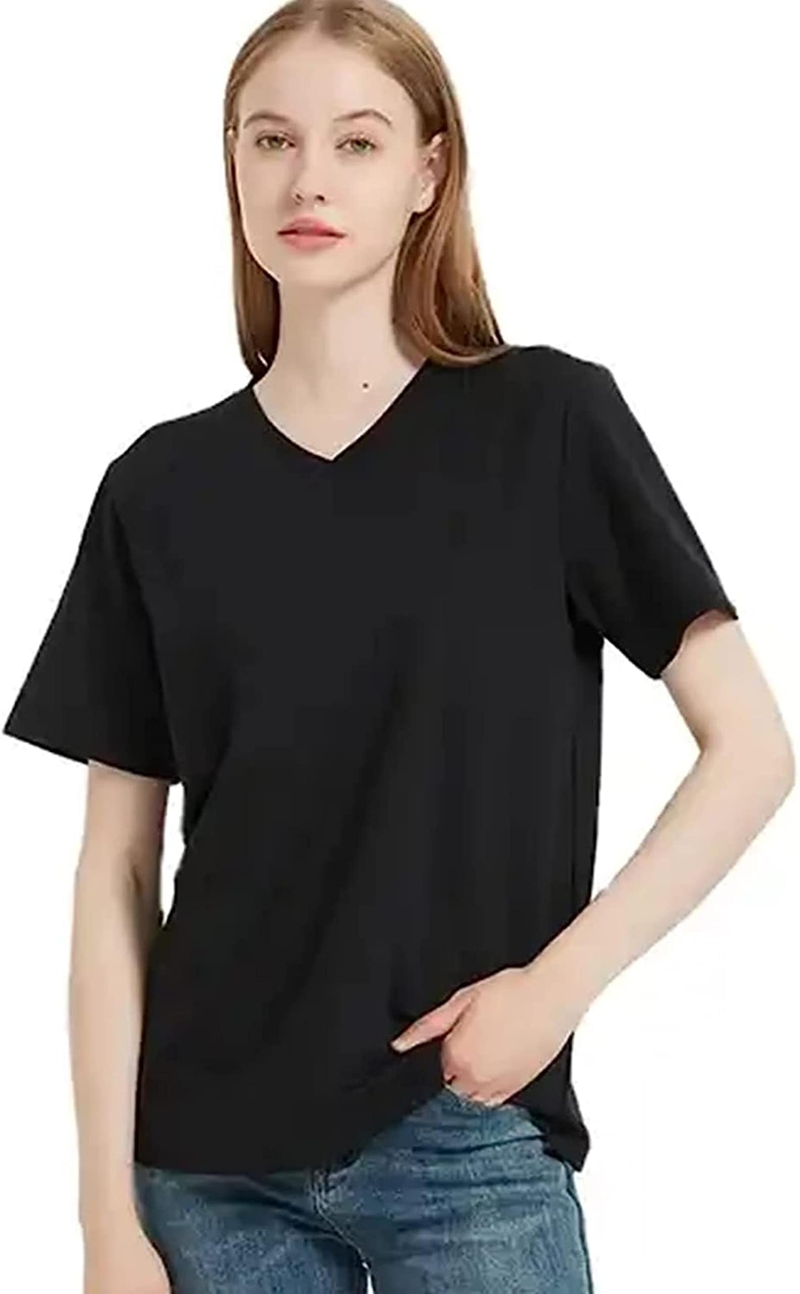 T-Shirts de protection EMF pour femmes CNPRAZ avec tissu Faraday haute performance