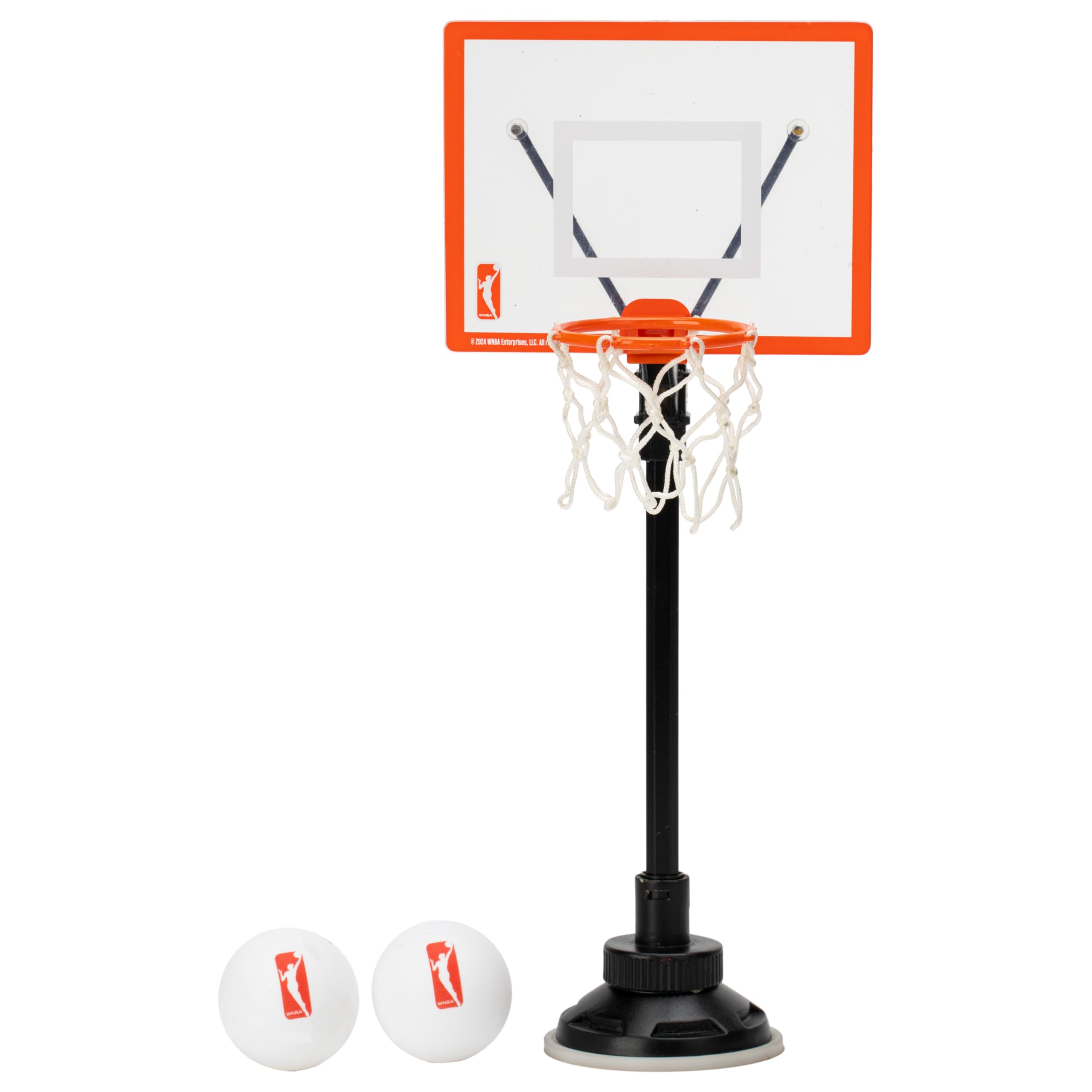 WNBA Bounce a Bucket Tabletop Basketball Toy - Kids Indoor Micro Basketball Hoop Game wit…