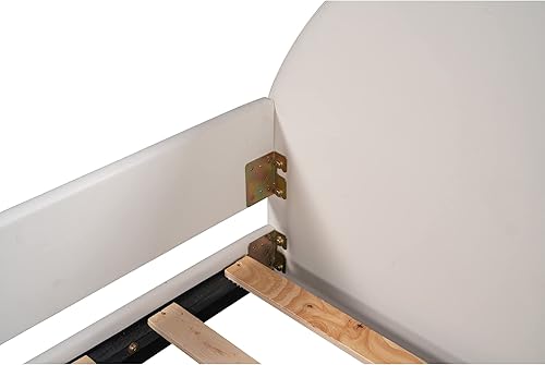 Miniatura 10 de CNANXU Sofá cama de madera de tamaño individual con cajones de almacenamiento y cabecero marcos de cama de tamaño individual para niños niñas