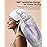 Boloye Hair Dryer Bonnet Attachment - 28.5 XL Hooded Dryer Cap for Faster Drying & Deep Conditioning, Extra-Large Space Fits Thick, Curly Hair & Styling Tools (Silver, Extra Large)