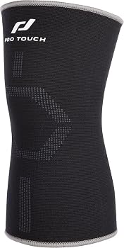 Pro Touch 413526 100 Knee Support for Unisex, Small, Black/Grey