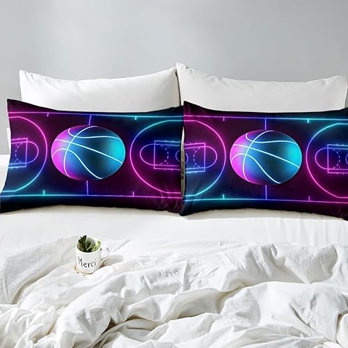 Miniatura 241 de Castle Fairy Juego de ropa de cama de béisbol, tamaño matrimonial, juego de edredón de 3 piezas para niños, niños, adolescentes, decoración