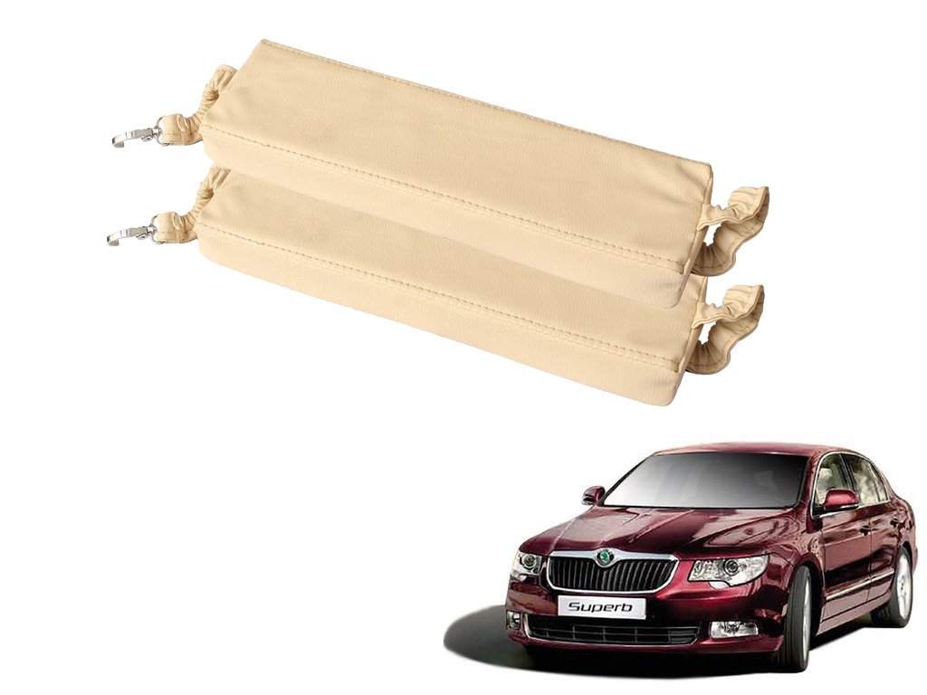 Kozdiko Beige Color Seat Gap Filler Set of 2 Pcs for Skoda Superb-image-31