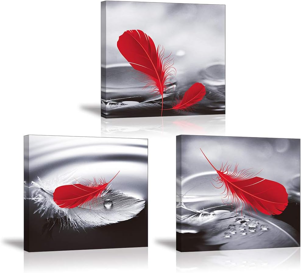 Set De 4 Photos Sur Toile Visario 6902 - Format 20x20cm - Thème Spa Et Sable - Déco Murale Moderne