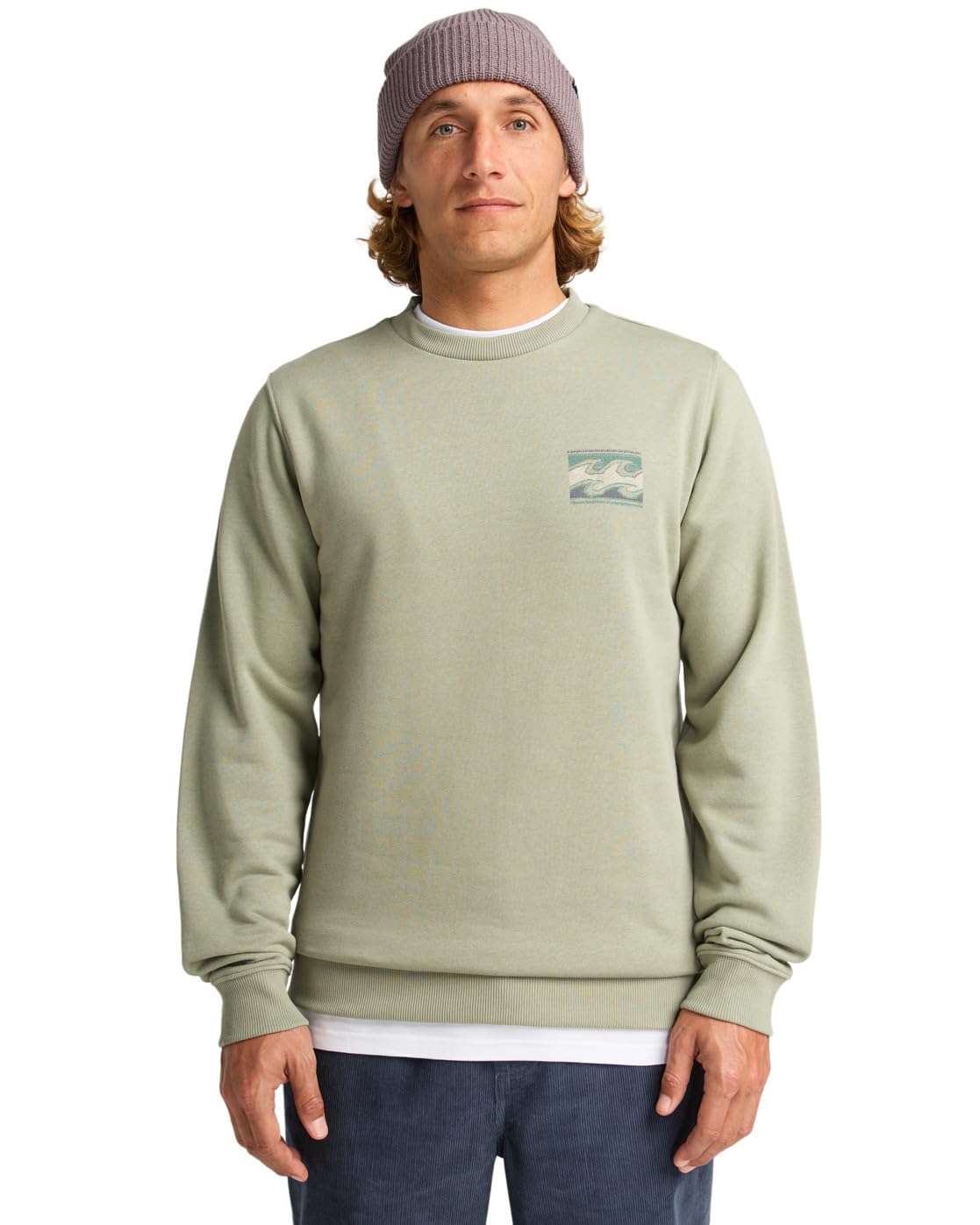 Billabong Sweater FOUNDATION CR Men's Green S