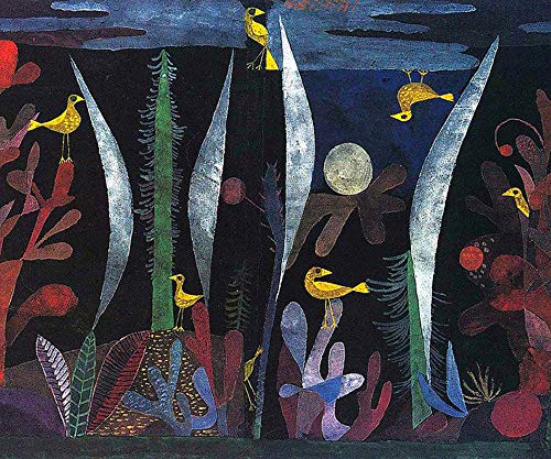 Amazon.co.jp: パウル・クレー『 黄色い鳥のいる風景 』のマウスパッド