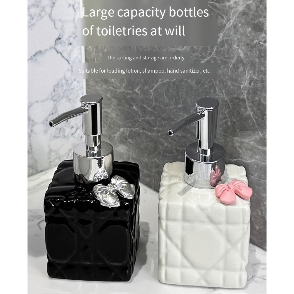 Distributore di Sapone, premere la Mano r Bottiglia Bagno Shampoo Doccia Gel Distributore di detersivo per bucato Bottiglia Hotel Bottiglia
