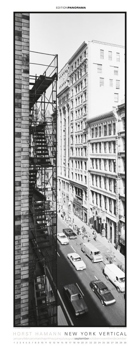 New York - Magnum Kalender immerwährend: Panorama Kalender m. immerwährendem Kalendarium