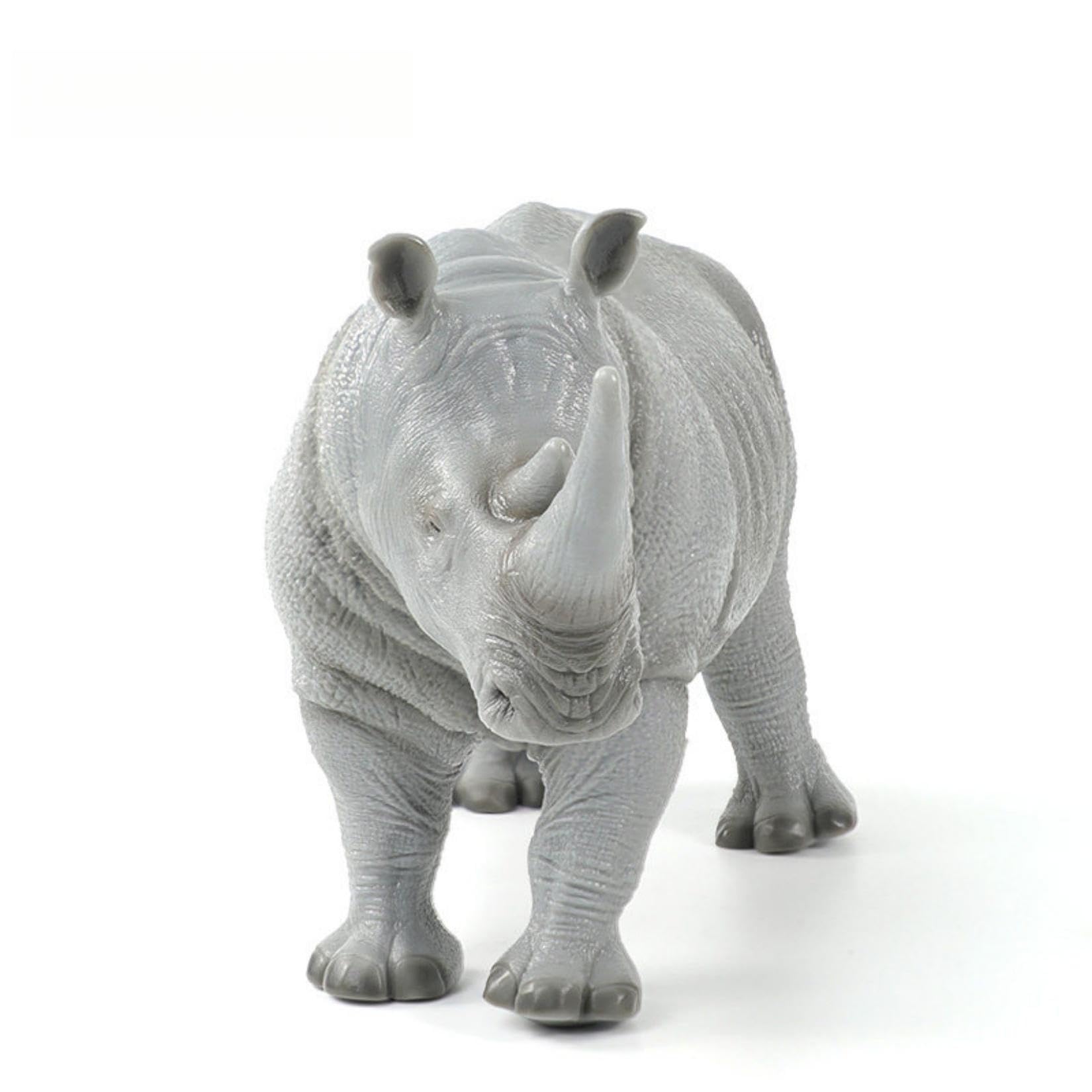 AMITD Rhinoceros Animal Model Collection Scene Decor