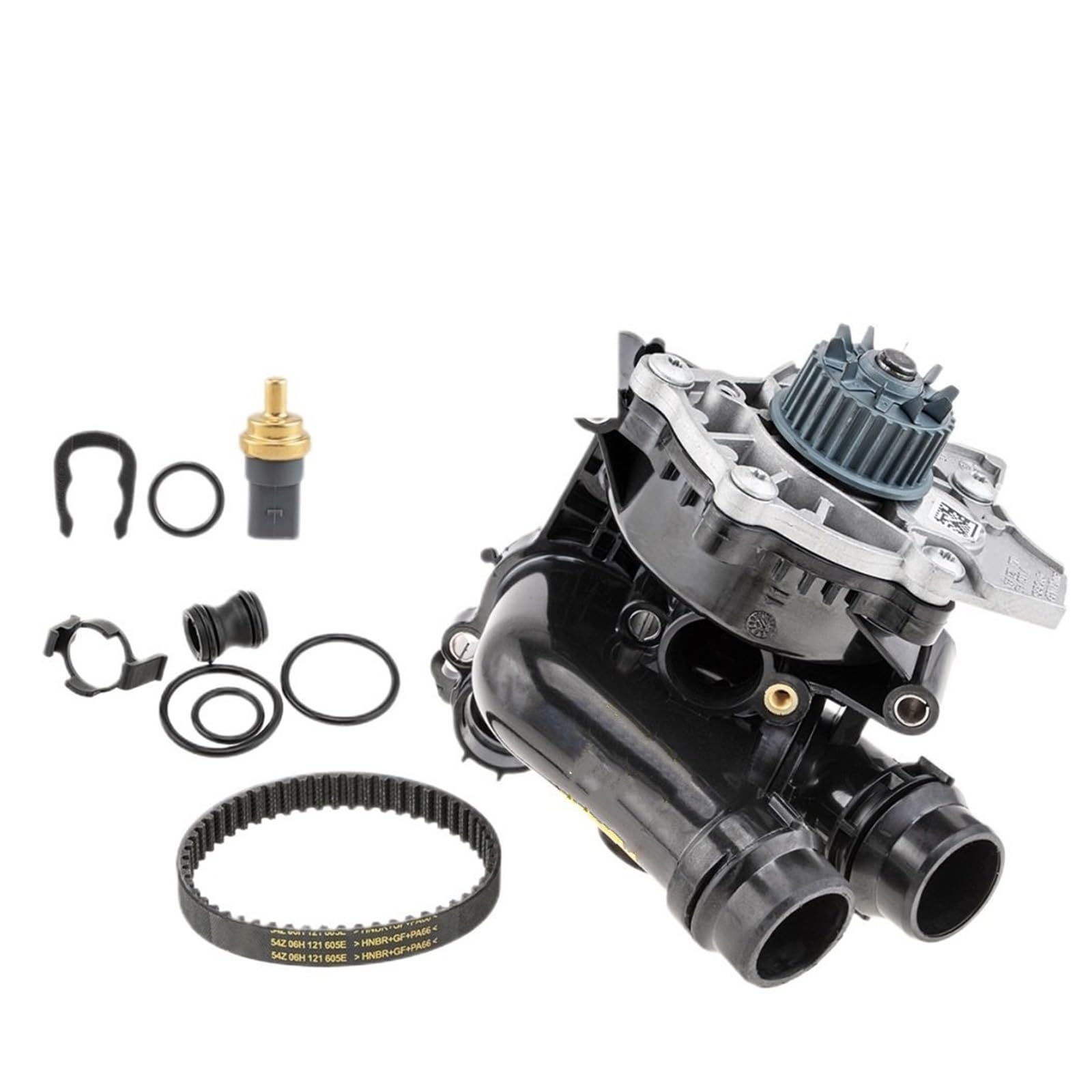 Pasuje do AUDI A3, A4 B8, A5, A6 C7, Q3, Q5, TT VW Beetle, Golf, Jetta, Passat, 06H121026 Pompa wody z czujnikiem paska Pompa wodna