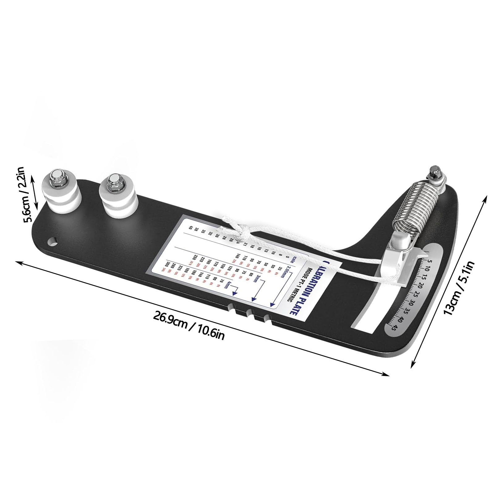 Misuratore di Tensione per Sartiame per Barche a Vela, Misuratore di Tensione per Funi Metalliche Ad Alta Precisione in Lega di Alluminio con Design Vivavoce per Cavo da 2,5 Mm 3
