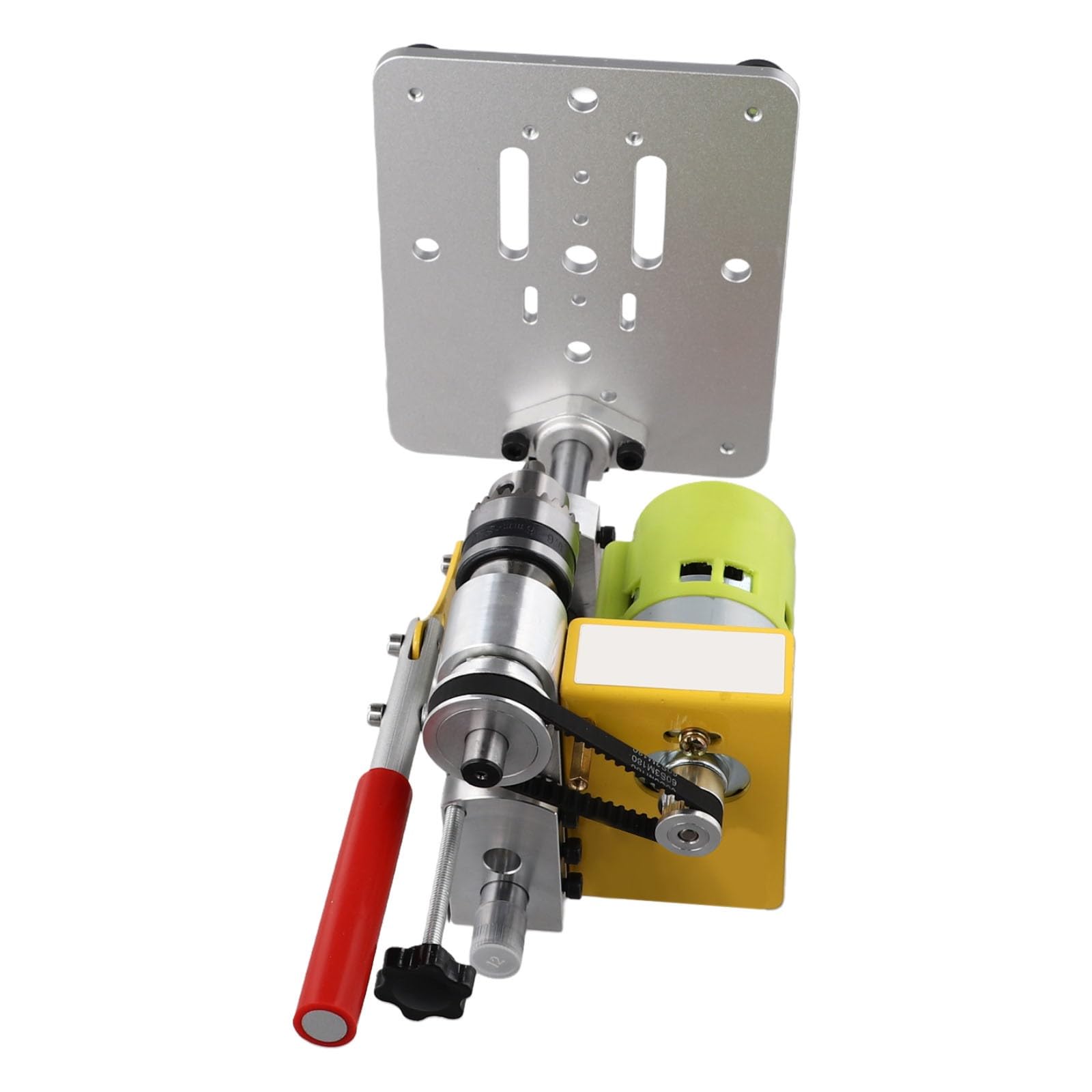 Wodsty - Mini prensa de taladro con motor 795 CC, portabrocas B10 de 0,8 a 6 mm, máquina de perforación portátil de mesa de madera, plástico y aluminio para CNC DIY