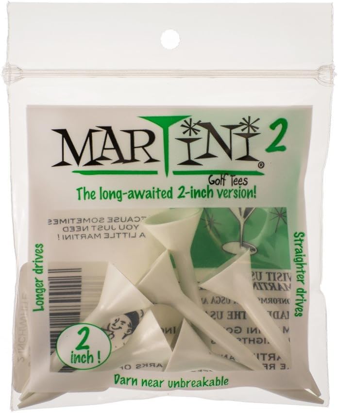 2 inch Golf Tees - White (6 Tees) …
