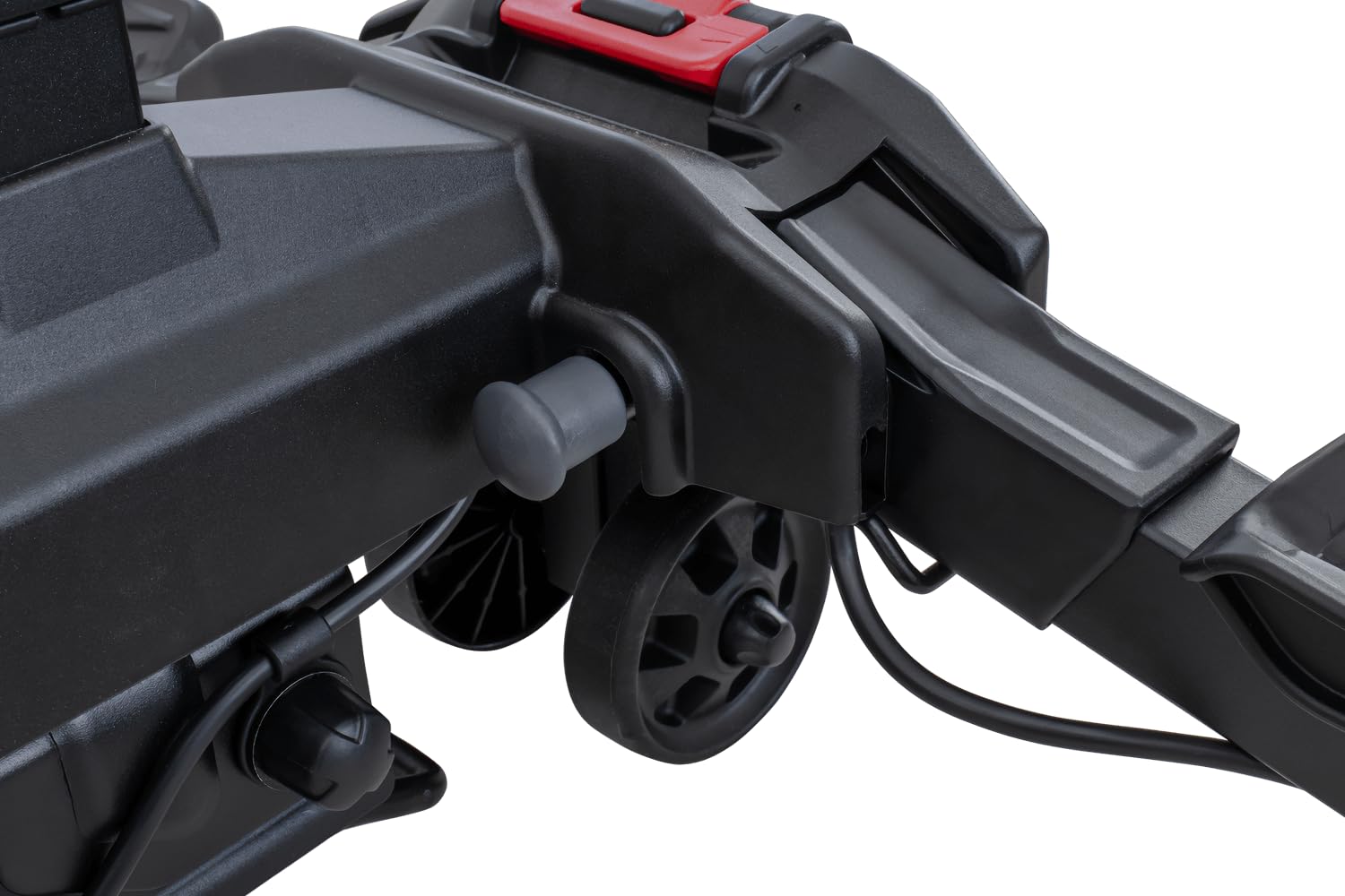 Spider 2E PRO Fahrradträger Anhängerkupplung für 2 E-Bikes bis 60 kg, abkippbar und zusammenklappbar, Kupplungsträger mit Diebstahlsicherung und 13-PIN Stecker