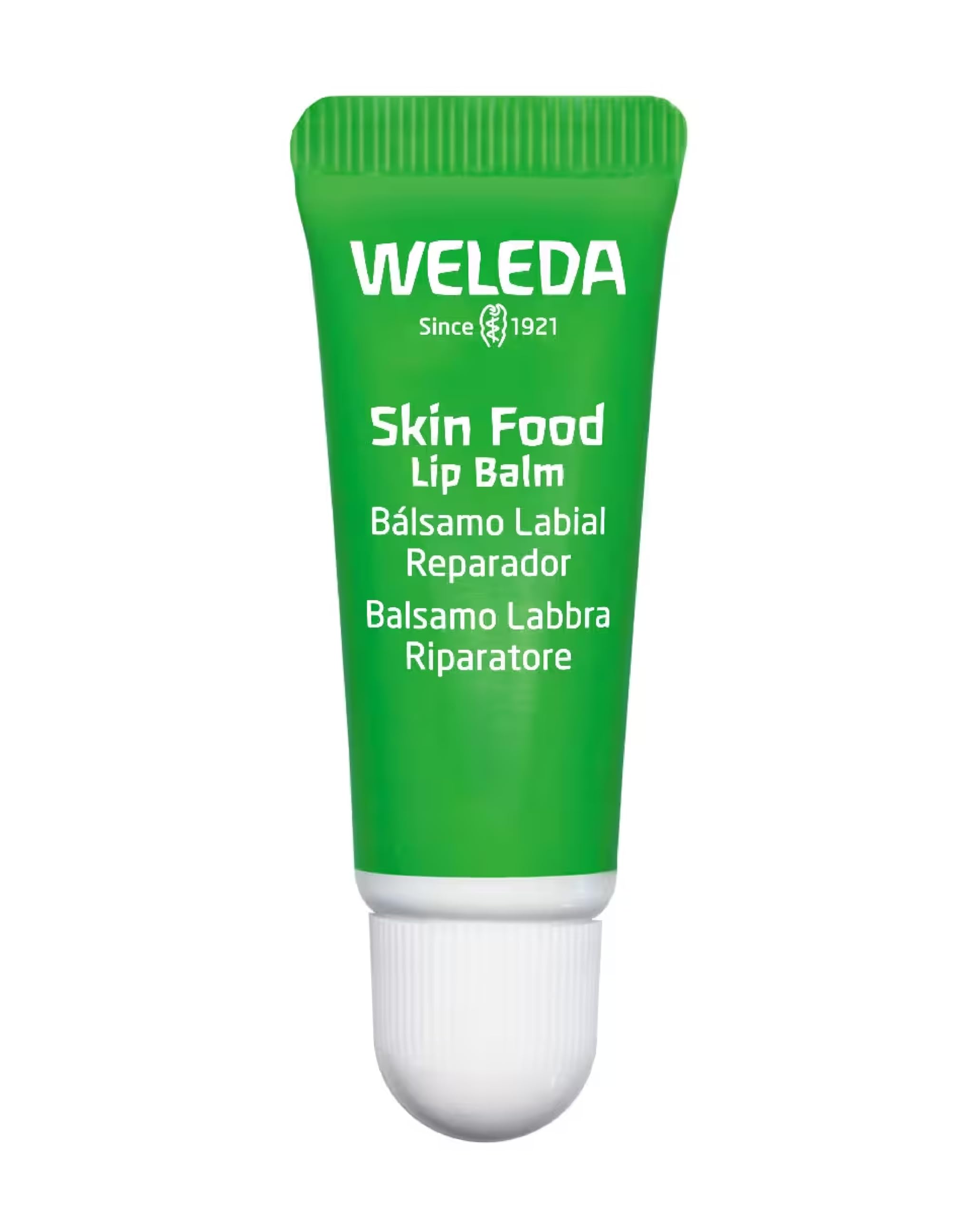 Weleda - Skin Food Lip Balm - Bálsamo Labial Reparador, Hidratación Intensiva, para Labios Secos o Agrietados - 8 ml