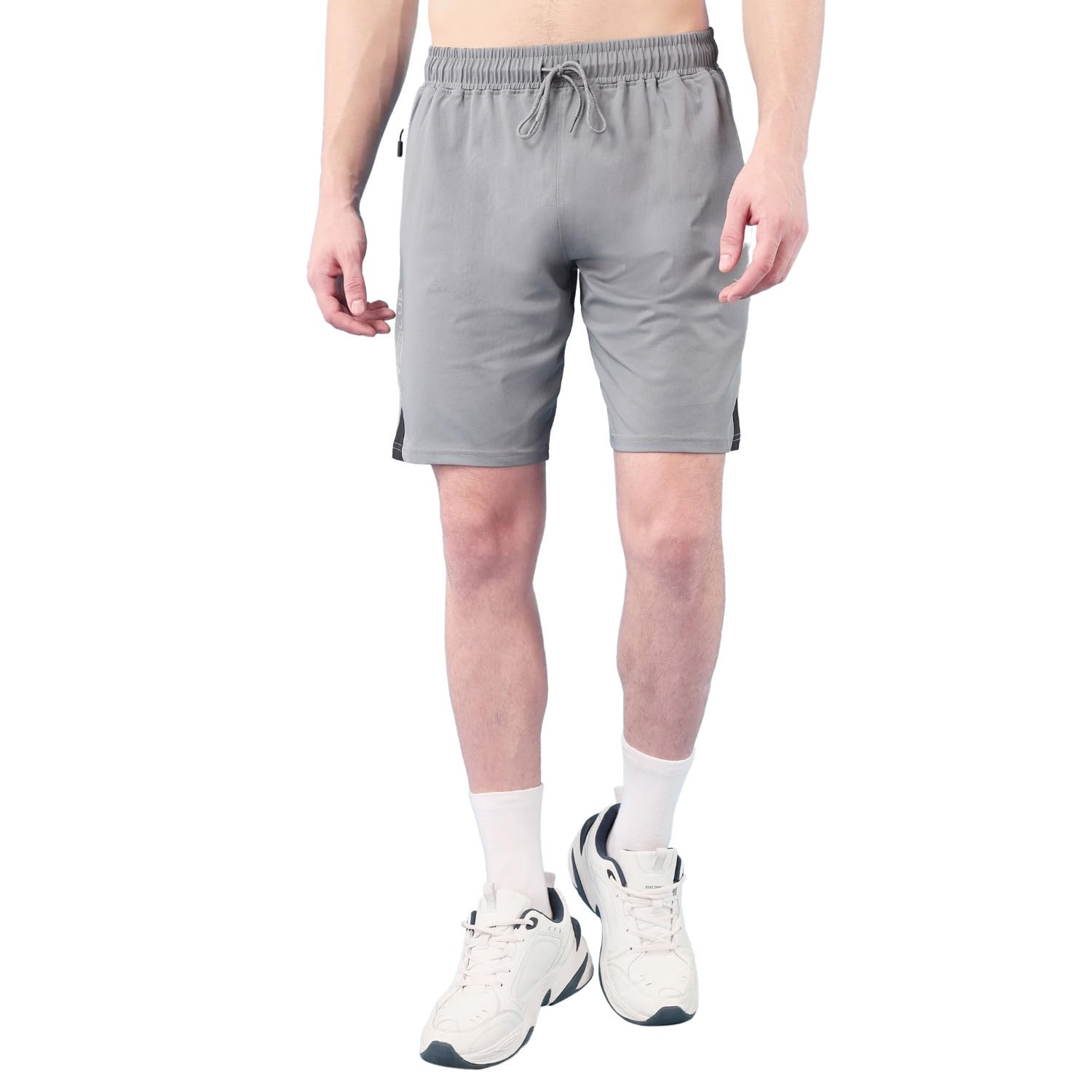 TECHNOSPORT Mens Regular Fit Solid Shorts for Gym, Workout & Sports with Anti Microbial, Techno Dry-image-11