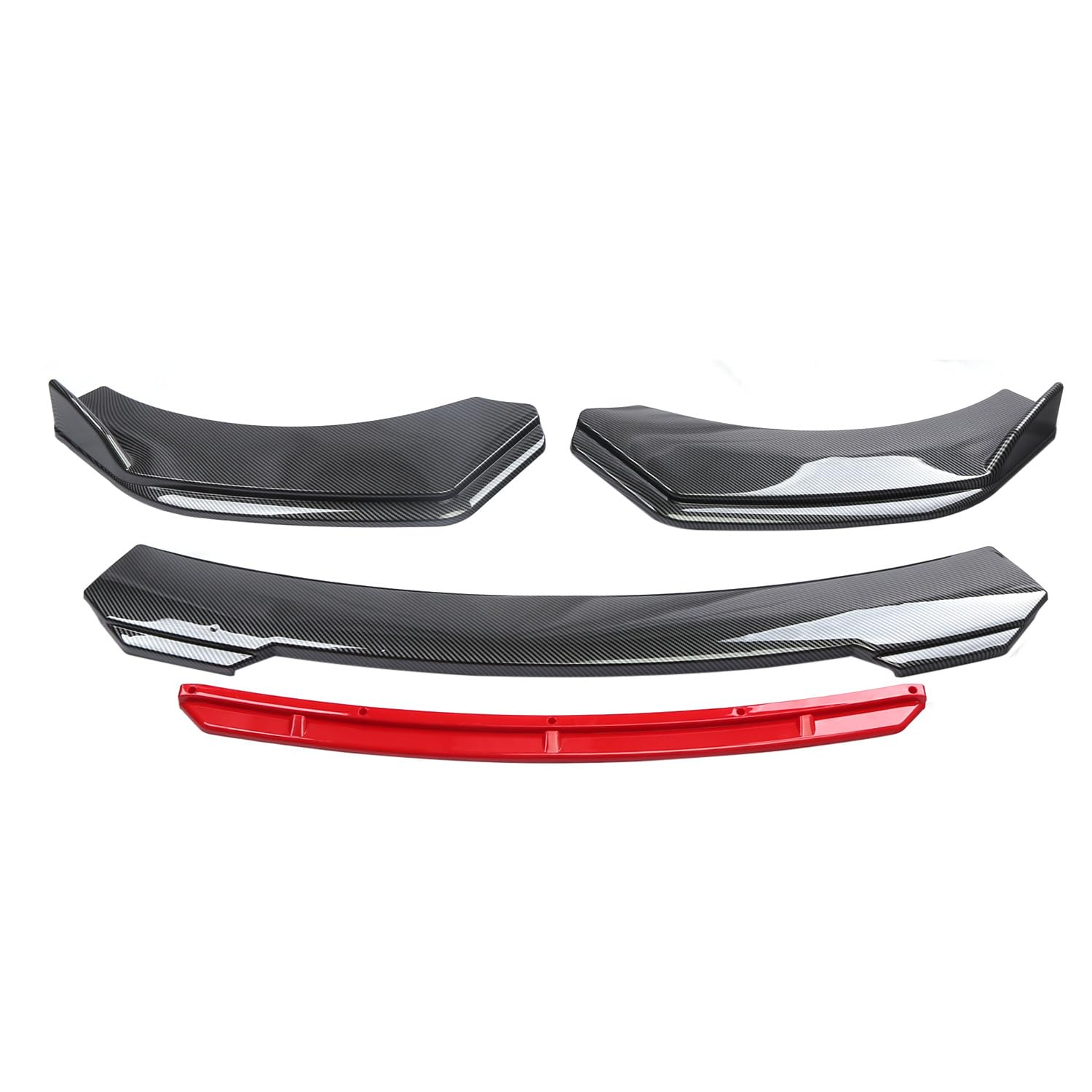 JXZHENG Car Front Lip For Acura SUV RDX/MDX/ZDX SUV, Performance Front Bumper Splitter Lip Car Diffuser Body Kit Spoiler Car Front Spoilers,L