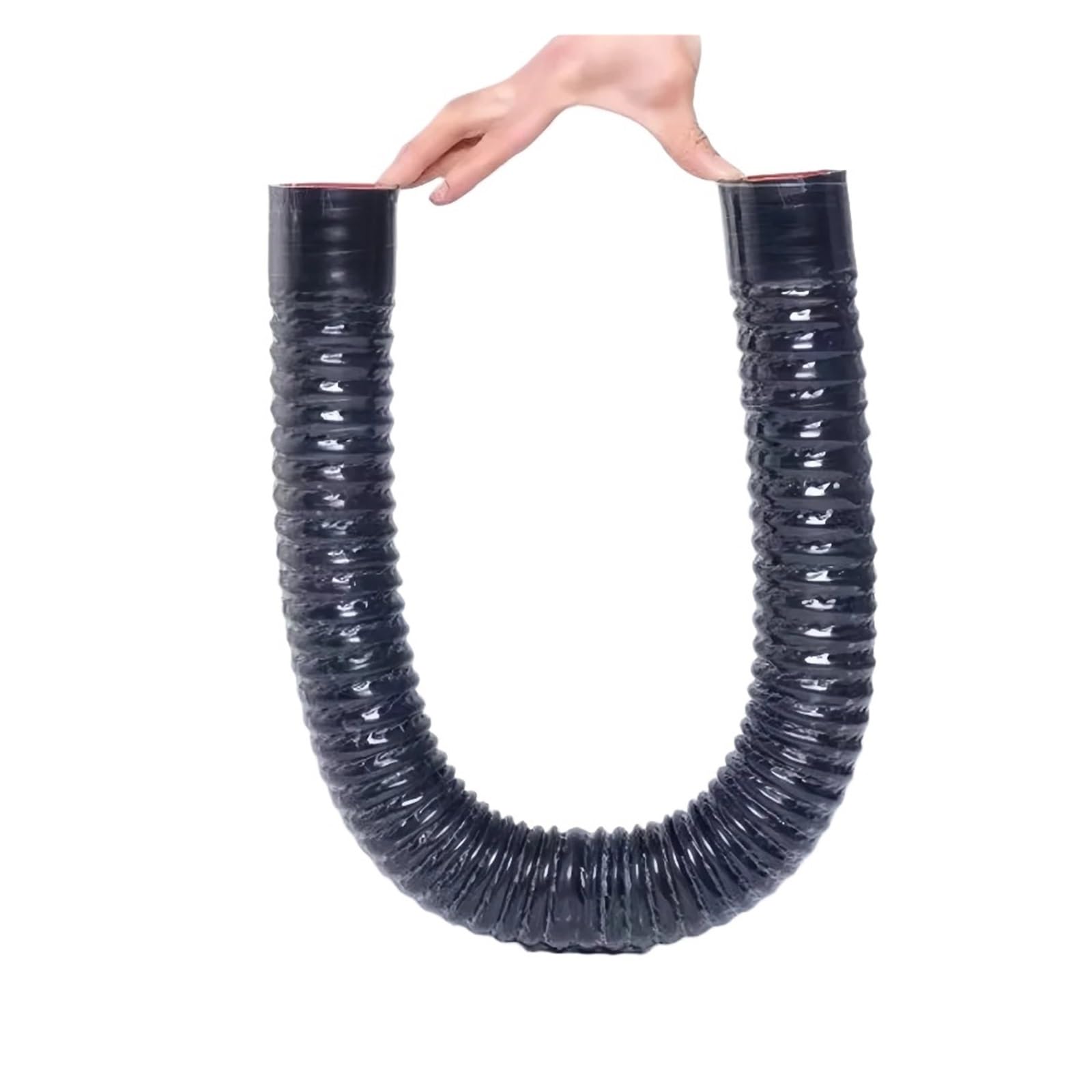 Długość 400~1000mm Uniwersalny czarny silikonowy elastyczny wąż Intercooler Wąż chłodnicy wody Rura wlotowa turbosprężarki samochodowej Części samochodowe(1000mm,ID 95mm)