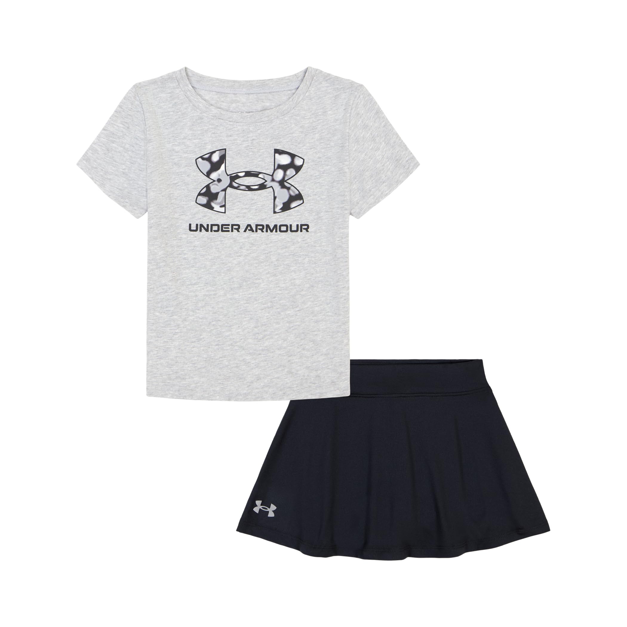 Under Armour Girl's 2-piece Short Sleeve Tee and Skort Set