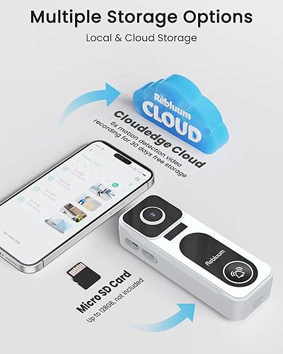 Miniatura 6 de Cámara de seguridad solar 2K y cámara de timbre de video inteligente 2K