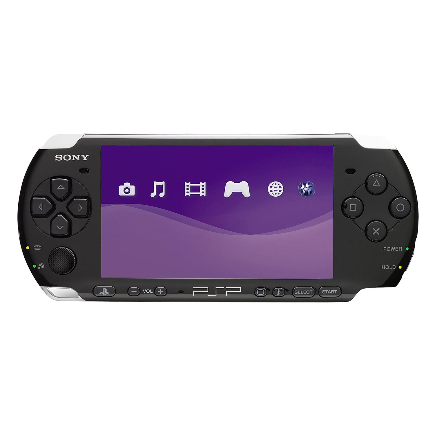 Sony Playstation Portable PSP 3000 Series Handheld Gaming Console System  (Black) (Renewed)