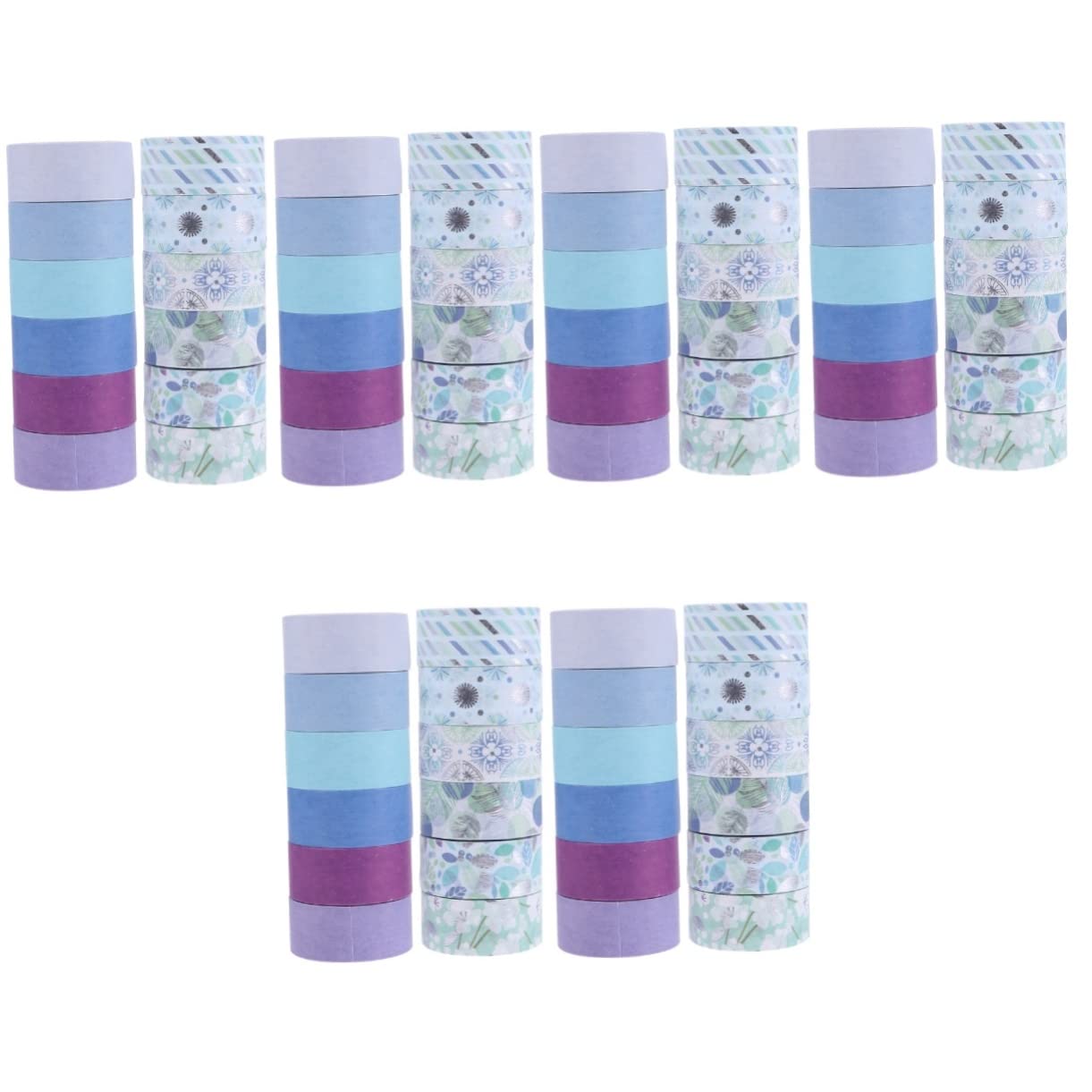 EXCEART 72rollos Cinta Washi para Manualidades y De para Scrapbooking y Embellecimientos