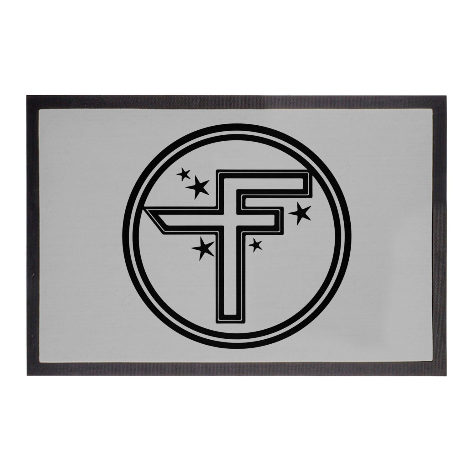 Paillasson gris Trade Federation 60x40cm pour entrée de geek passionné
