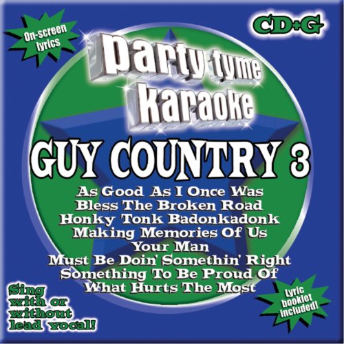 Party Tyme Karaoke - Guy Country 3 (8+8-song CD+G)