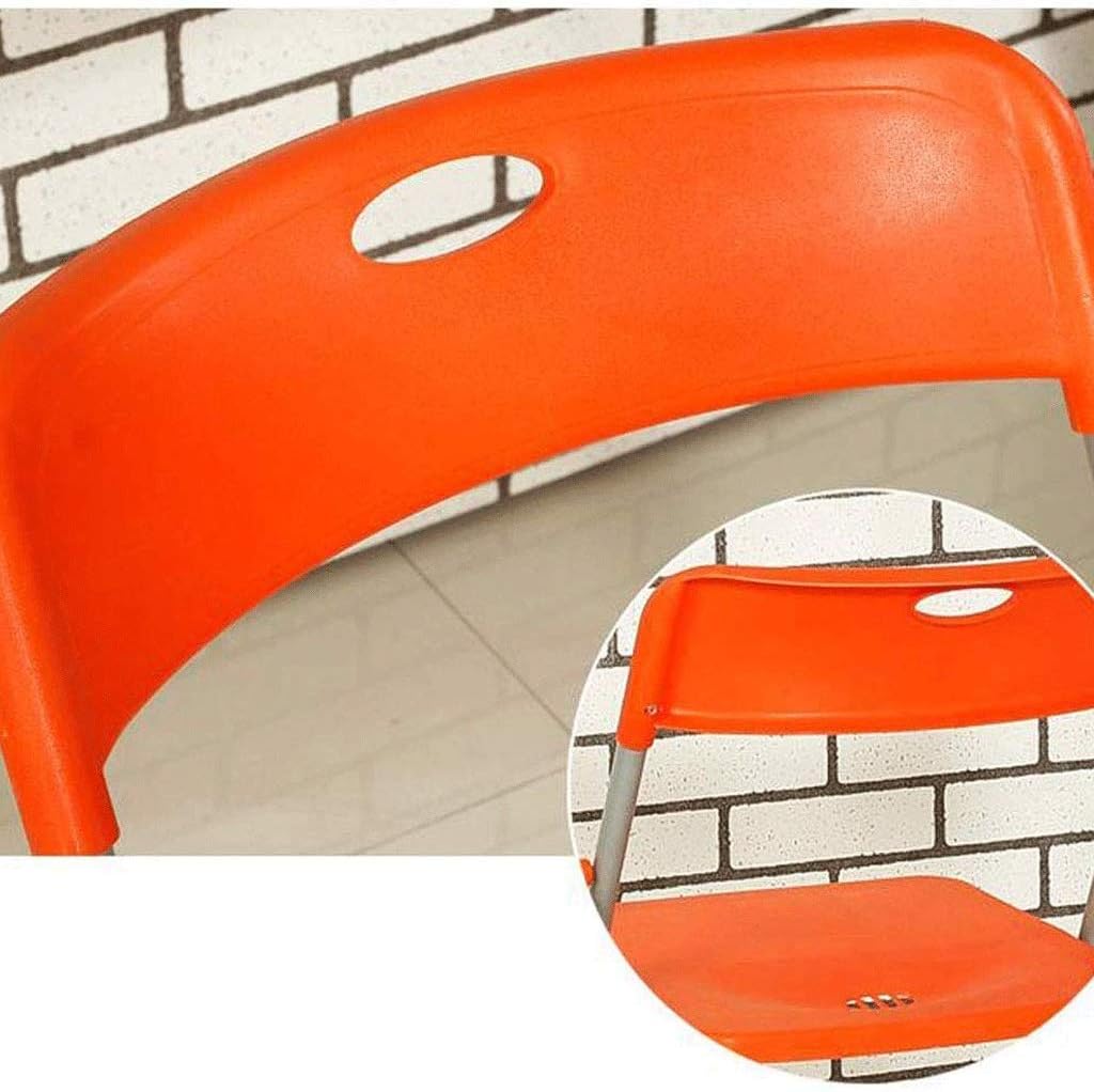 Premium Plastic Folding Chairs Wedding Party Outdoor Indoor Office Meeting House Dinner Diner Leisure Chair Backrest Dining(D)