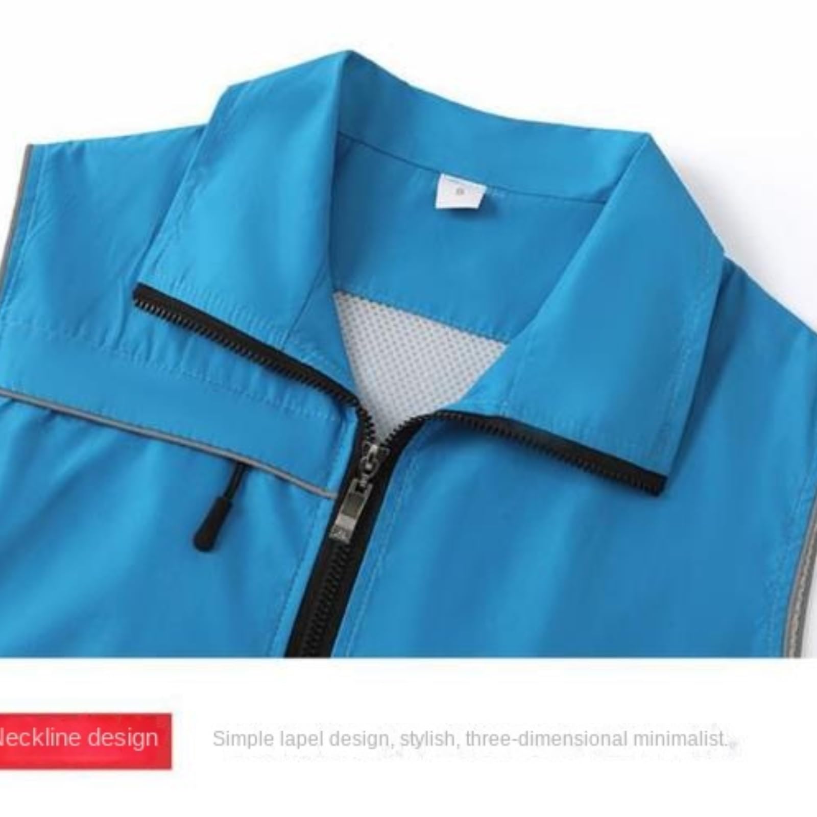Gilet De Sécurité Imperméable avec Poches Et Veste Réfléchissante