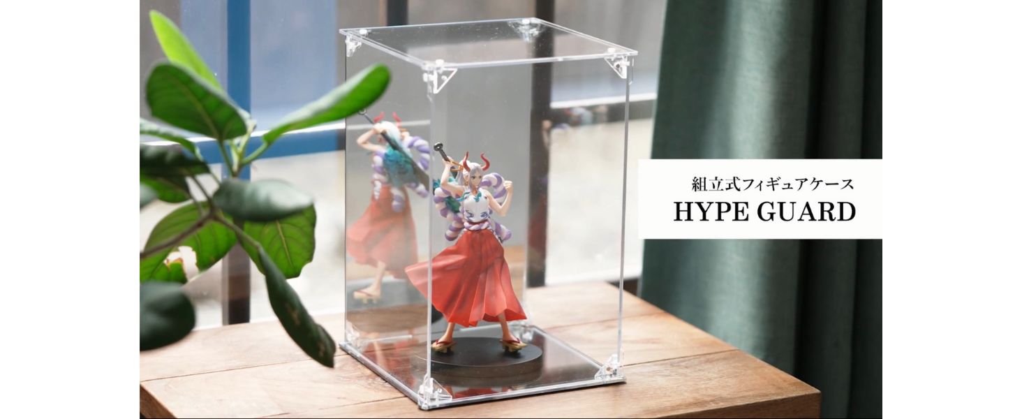 ガラス台座 タワーやフリーフォーム　フリーカットやフィギュアにも♡♡ Amazon.co.jp: 【UVカット99.3％】フィギュアケース【台座・背面ミラー
