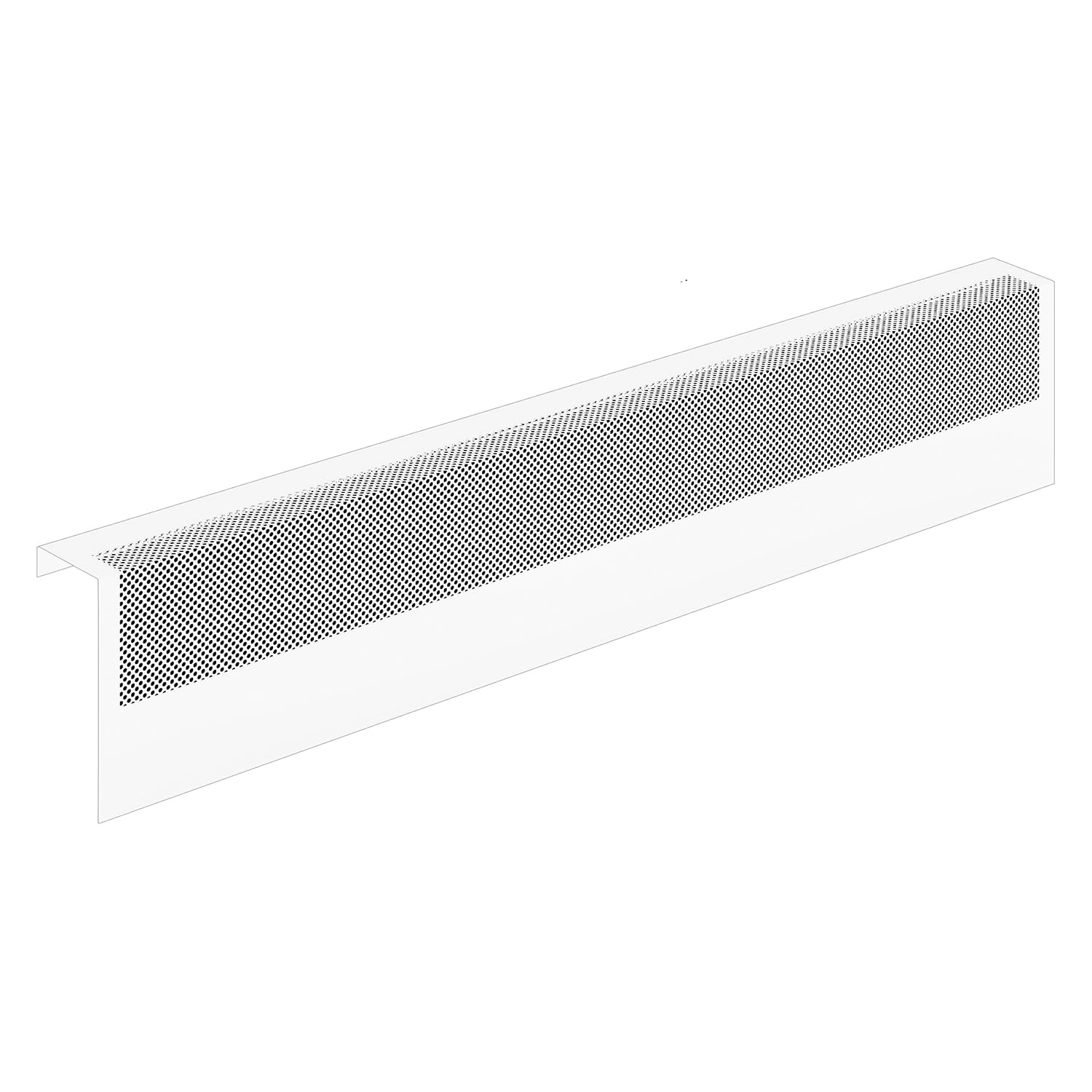Baseboarders Basic Series 3 ft Galvanized Steel | Easy Slip-On ...